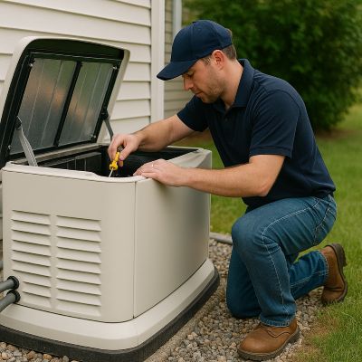 Professional electrician in Potomac